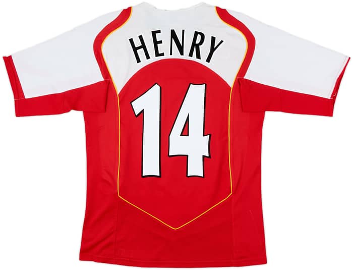 2004-05 Arsenal Home Shirt Henry #14 - 8/10 - (S)