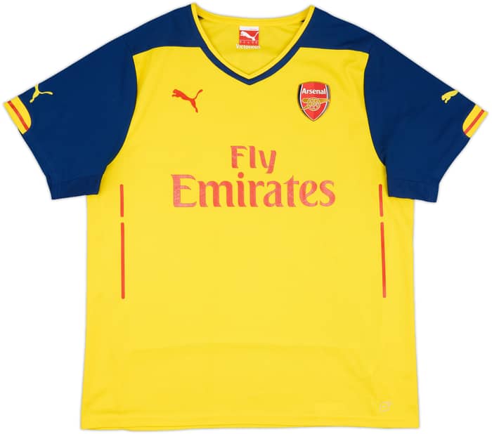 2014-15 Arsenal Away Shirt Alexis #17 - 6/10 - (XL)