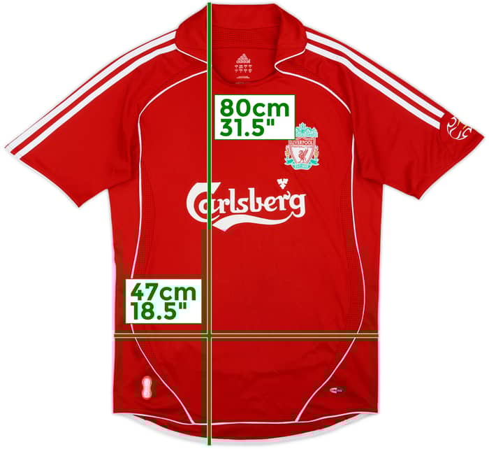 2006-08 Liverpool Home Shirt - 4/10 - (S)