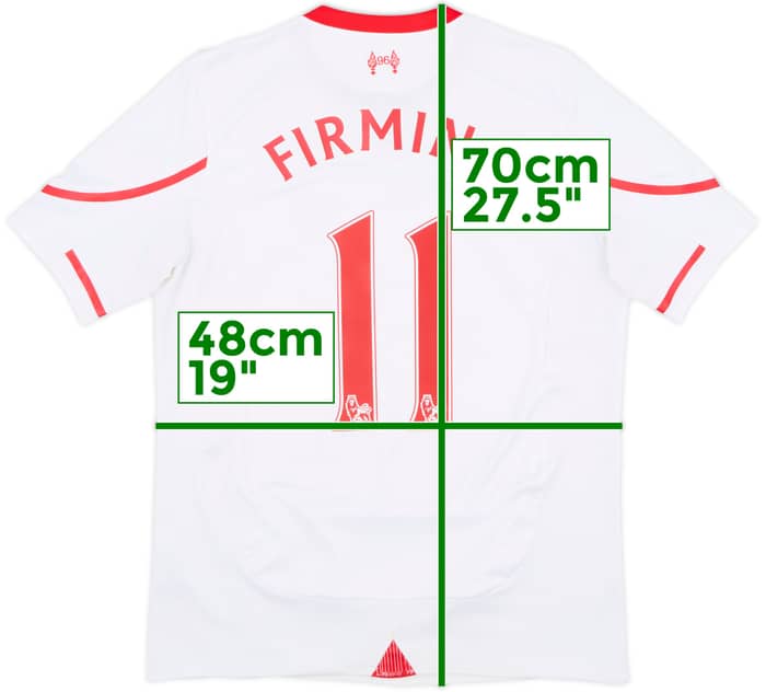 2015-16 Liverpool Away Shirt Firmino #11 - 6/10 - (S)