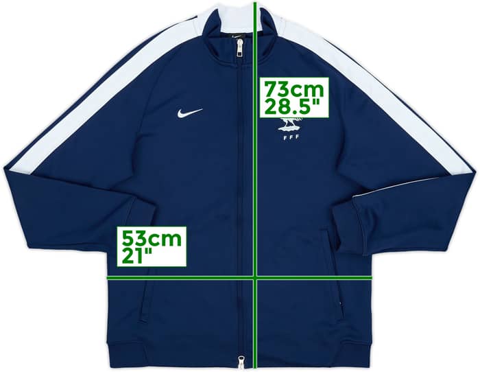 2014-15 France Nike Track Jacket - 5/10 - (L)