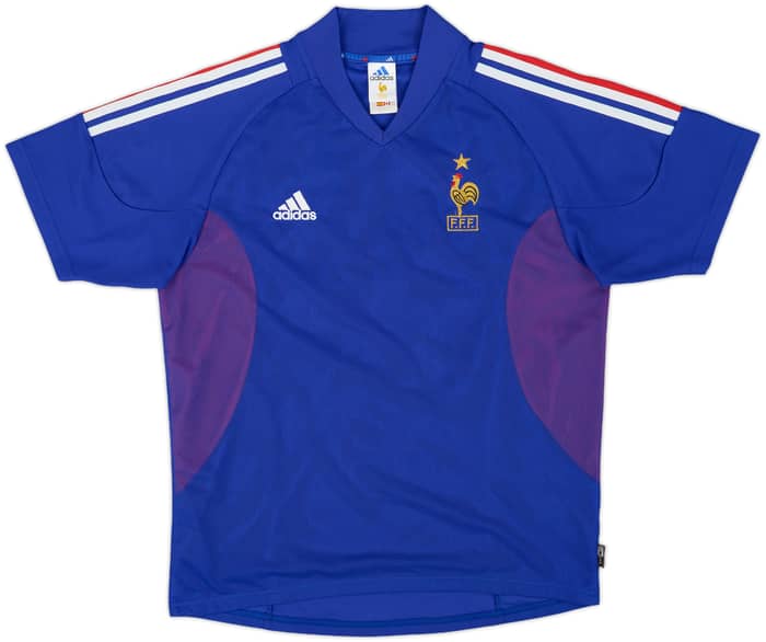 2002-04 France Home Shirt Zidane #10 - 6/10 - (M)