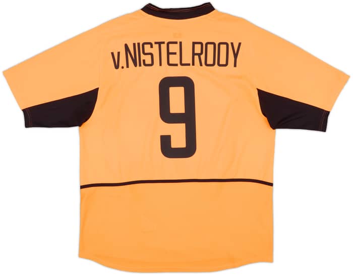 2002-04 Netherlands Home Shirt V.Nistelrooy #9 - 9/10 - (XL)