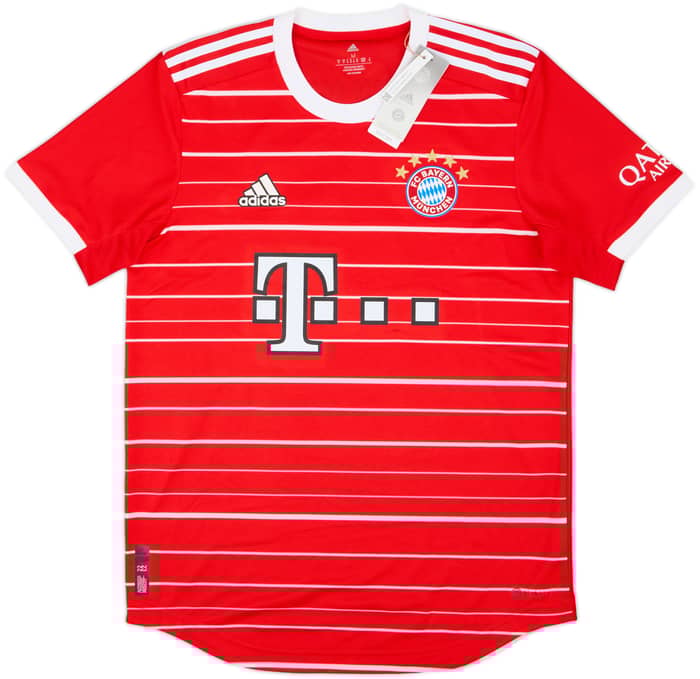 2022-23 Bayern Munich Authentic Home Shirt Muller #25 (M)