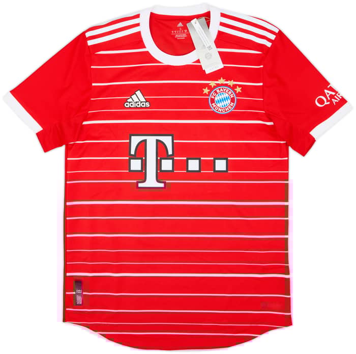 2022-23 Bayern Munich Authentic Home Shirt Muller #25 (S)