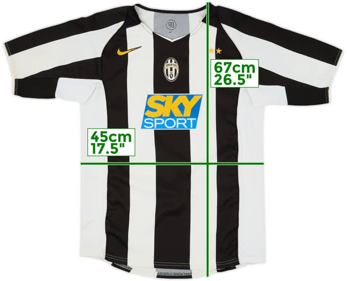 2004-05 Juventus Home Shirt - 6/10 - (XL.Boys)