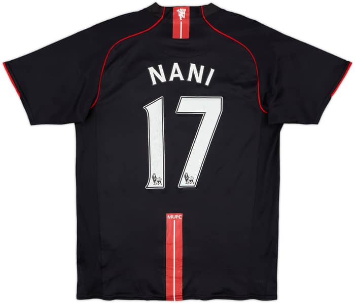 2007-08 Manchester United Away Shirt Nani #17 - 6/10 - (M)