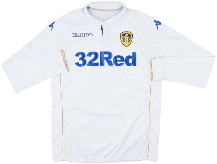 2015-16 Leeds United Home L/S Shirt - 6/10 - (L)