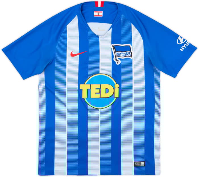 2018-19 Hertha Berlin Home Shirt - 5/10 - (M)