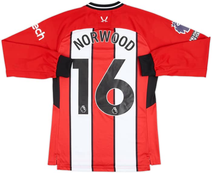 2023-24 Sheffield United Match Issue Home L/S Norwood #16