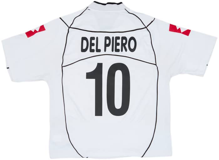 2002-03 Juventus Away Shirt Del Piero #10 - 7/10 - (L)