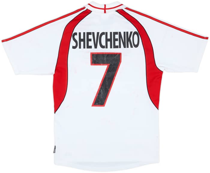 2000-02 AC Milan Away Shirt Schevchenko #7 - 4/10 - (S)