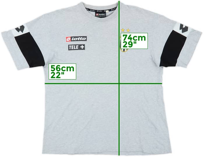 2000-01 Juventus Lotto Training Tee - 5/10 - (XL)