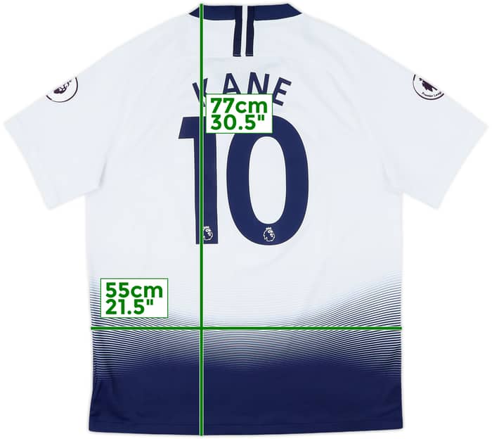 2018-19 Tottenham Home Shirt Kane #10 - 9/10 - (L)