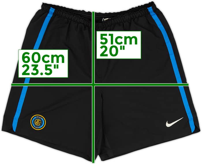 2006-07 Inter Milan Home Shorts - 4/10 - (S)