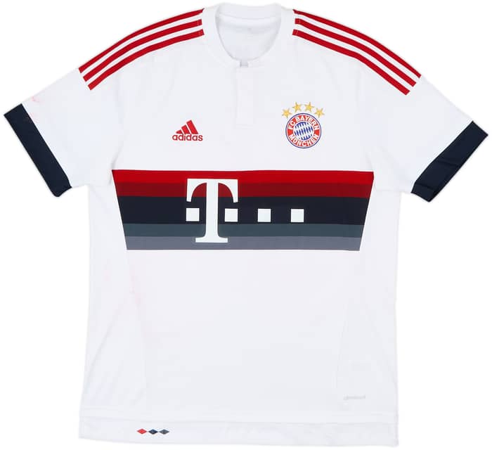 2015-16 Bayern Munich Away Shirt Lewandowski #9 - 4/10 - (L)