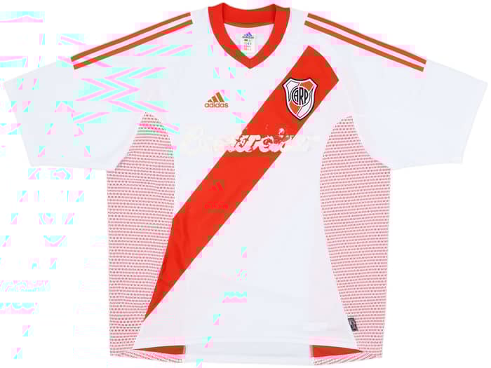 2002-03 River Plate Home Shirt - 4/10 - (XXL)