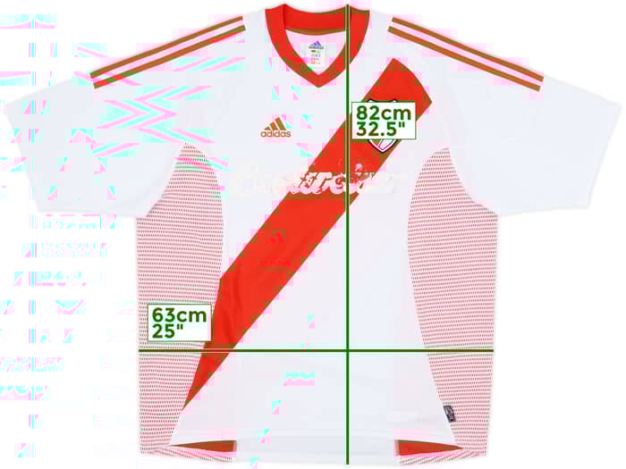 2002-03 River Plate Home Shirt - 4/10 - (XXL)