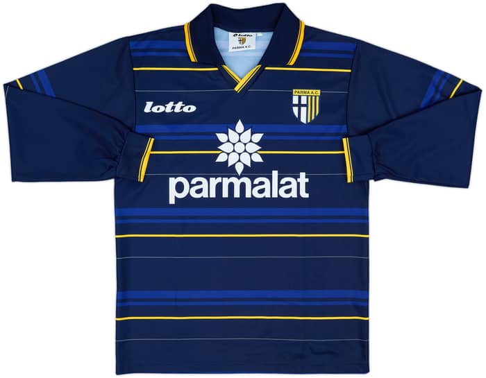 1998-99 Parma Third L/S Shirt - 9/10 - (XL.Boys)