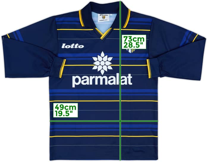1998-99 Parma Third L/S Shirt - 9/10 - (XL.Boys)
