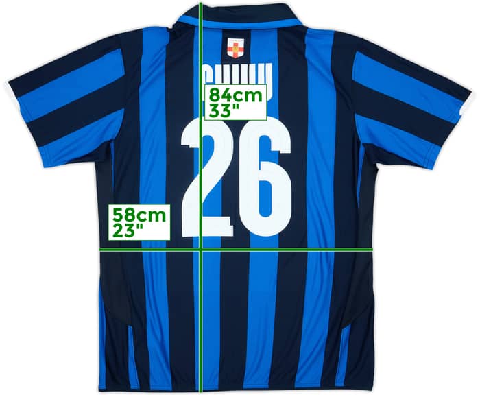 2007-08 Inter Milan Centenary Home Shirt Chivu #26 - 8/10 - (XL)
