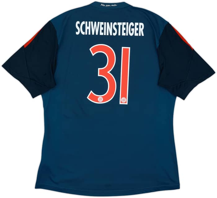 2013-14 Bayern Munich Third Shirt Schweinsteiger #31 - 6/10 - (L)