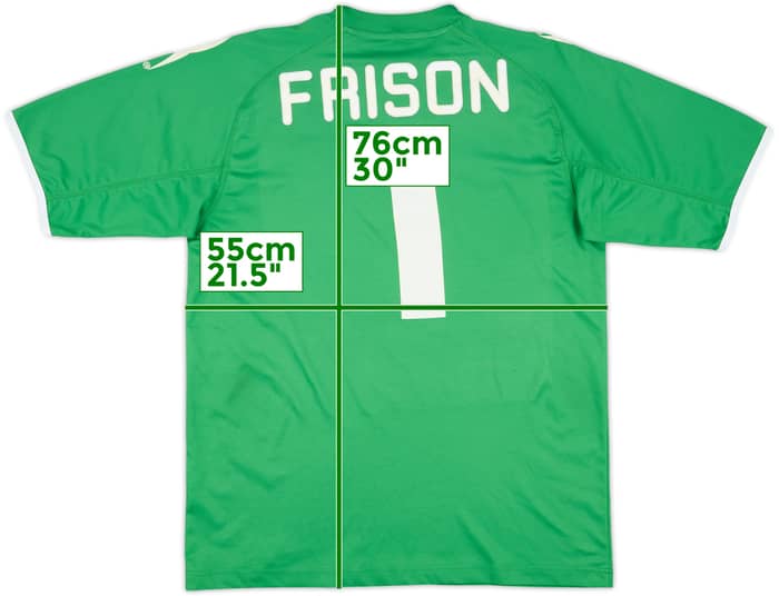 2011-12 Vicenza GK Shirt Frison #1 - 6/10 - (XL)