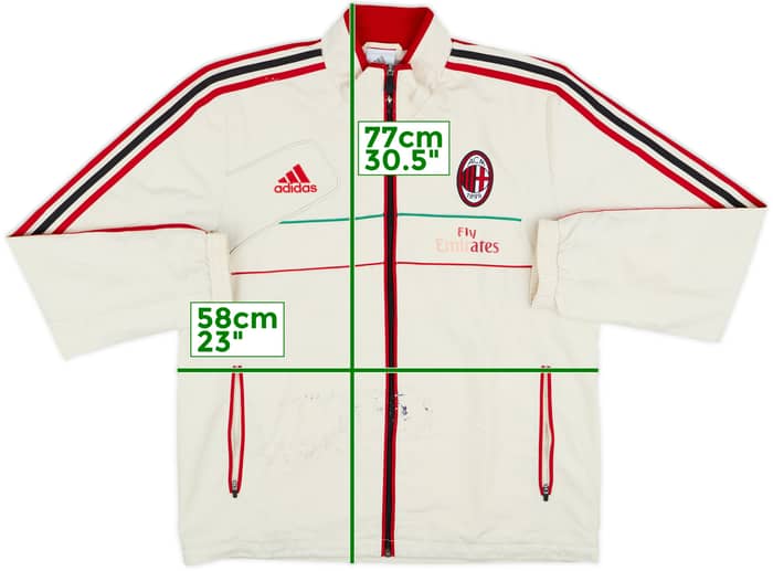 2012-13 AC Milan adidas Track Jacket - 4/10 - (L)