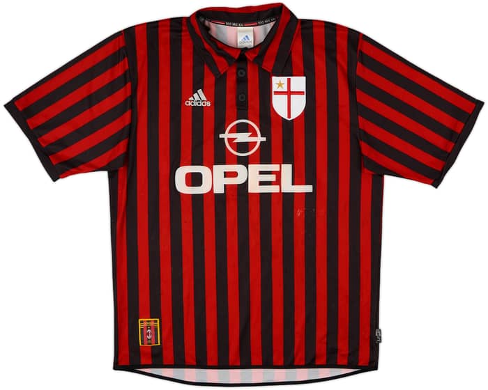 1999-00 AC Milan Centenary Home Shirt - 6/10 - (L)