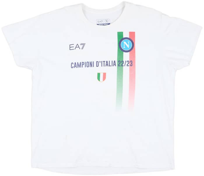 2023 Napoli EA7 Tee - 7/10 - (3XL)