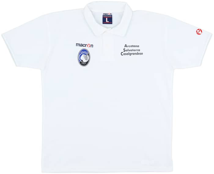 2010s Atalanta Macron Polo Shirt - 6/10 - (L)