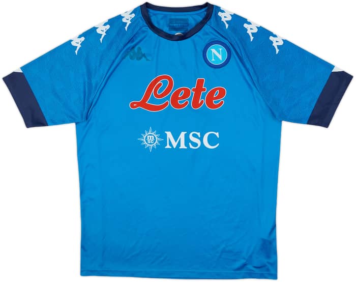 2020-21 Napoli Home Shirt - 4/10 - (L)