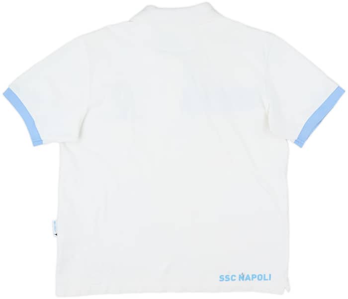 2000-01 Napoli Diadora Polo Shirt - 8/10 - (S)
