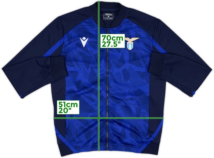 2021-22 Lazio Macron Track Jacket - 6/10 - (M)