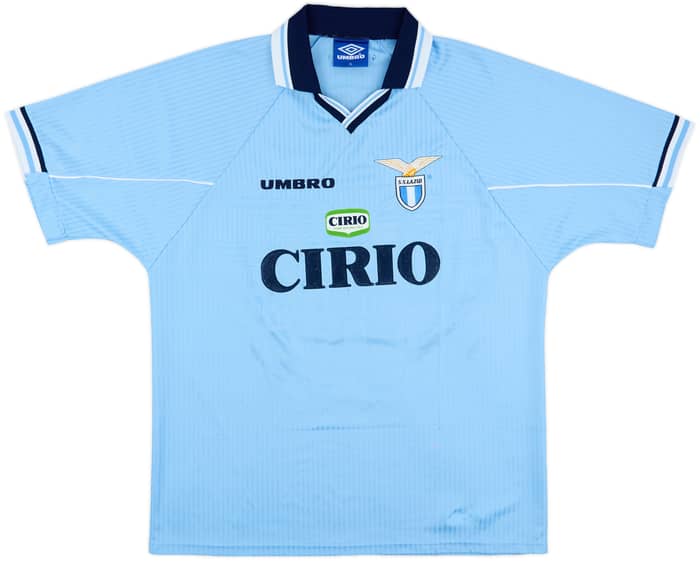 1997-98 Lazio Home Shirt Nesta #13 - 6/10 - (XL)