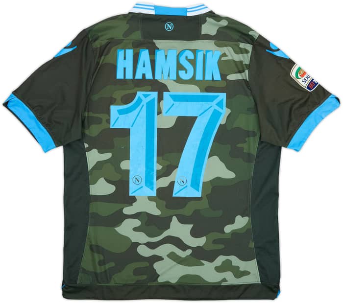 2013-14 Napoli Away Shirt Hamsik #17 - 4/10 - (XL)