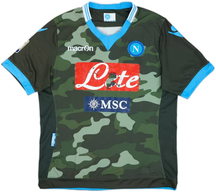 2013-14 Napoli Away Shirt Hamsik #17 - 4/10 - (XL)