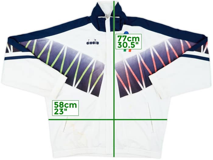 1990 Italy Diadora Track Jacket - 5/10 - (XL)