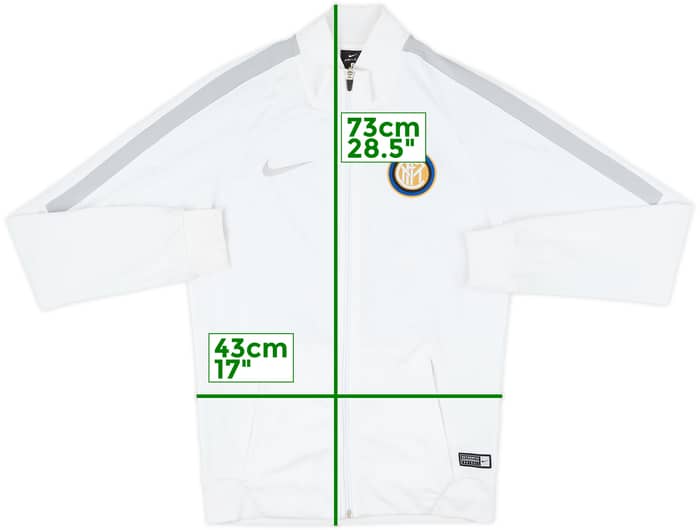 2016-17 Inter Milan Nike Track Jacket - 6/10 - (S)