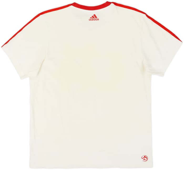 2008-09 Liverpool adidas Cotton Tee - 5/10 - (L)