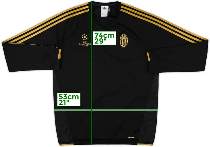 2015-16 Juventus adidas CL Sweat Top - 9/10 - (L)