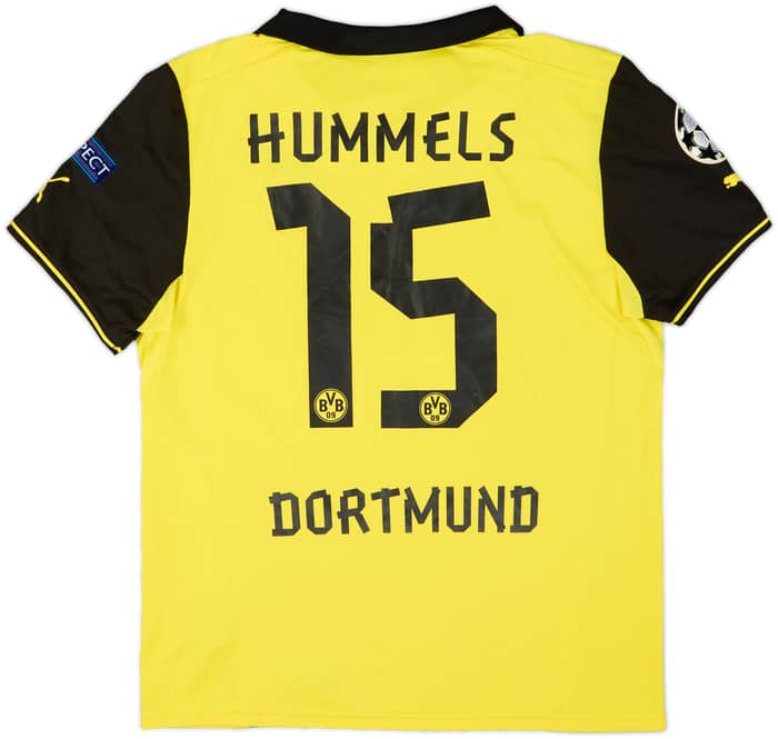 2013-14 Dortmund CL Home Shirt Hummels #15 - 5/10 - (M)