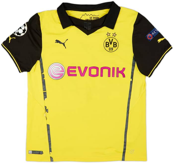 2013-14 Dortmund CL Home Shirt Hummels #15 - 5/10 - (M)