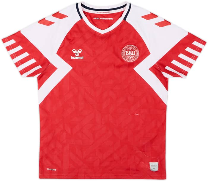 2023-24 Denmark Home Shirt - 5/10 - (L.Boys)