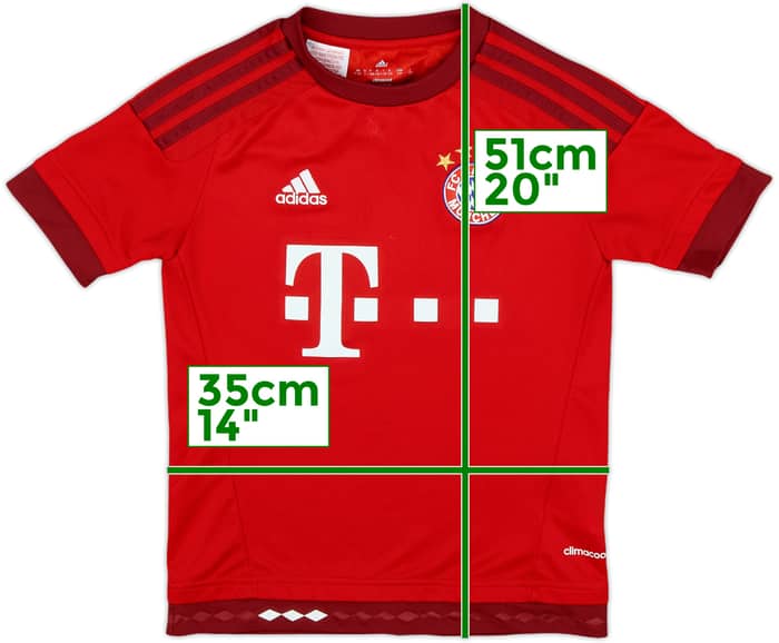 2015-16 Bayern Munich Home Shirt - 8/10 - (S.Boys)