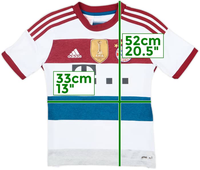 2014-15 Bayern Munich Away Shirt - 7/10 - (S.Boys)
