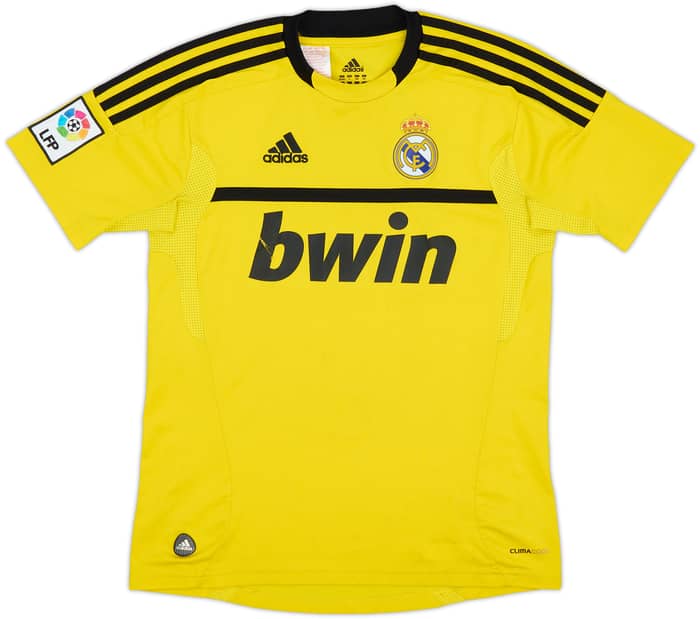 2011-12 Real Madrid GK S/S Shirt Casillas #1 - 6/10 - (L.Boys)