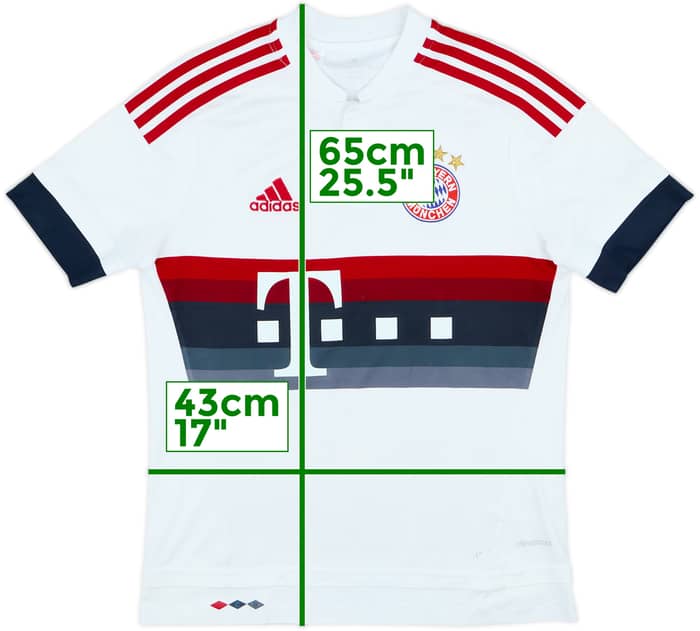 2015-16 Bayern Munich Away Shirt - 5/10 - (L.Boys)