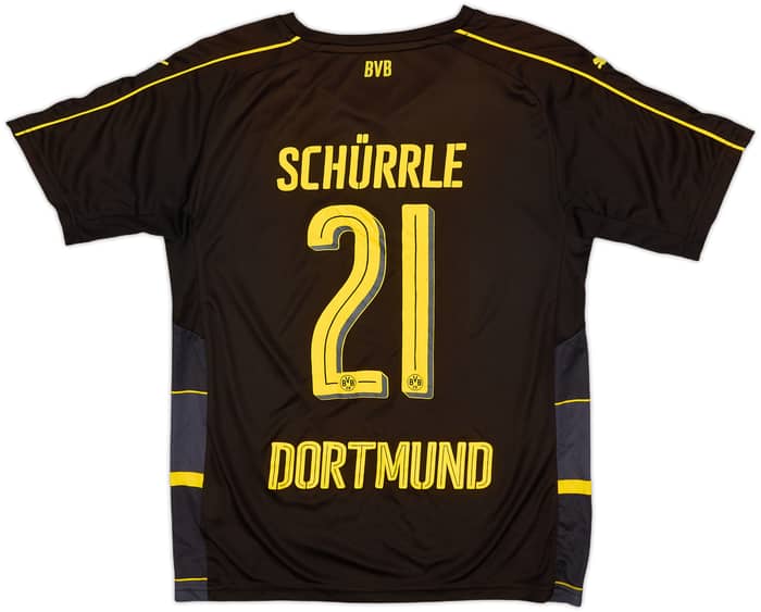 2016-17 Borussia Dortmund Away Shirt Schurrle #21 - 7/10 - (M.Boys)