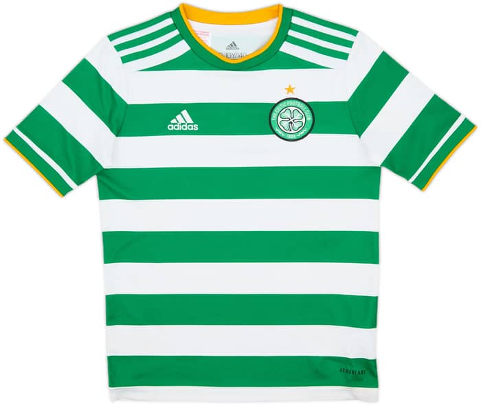 2020-21 Celtic Home Shirt - 8/10 - (S.Boys)